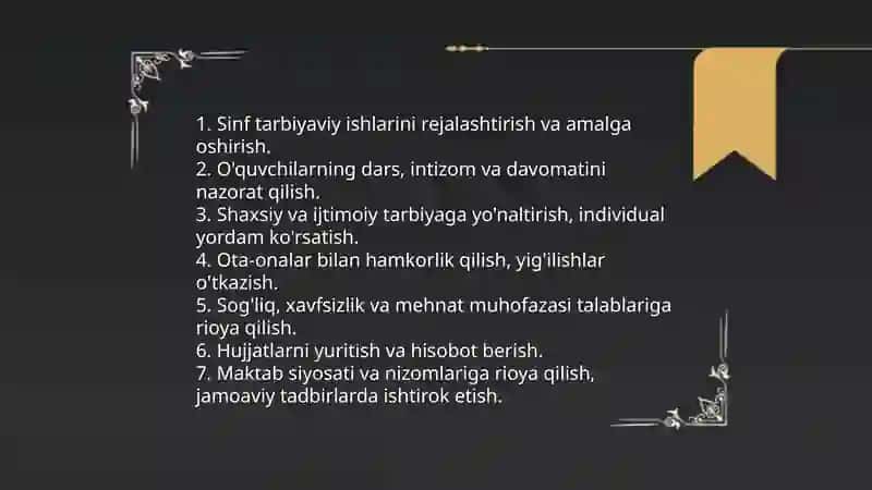 Sinf Rahbarining Tarbiyaviy Ishlarini Tashkil Etish Faoliyati 3