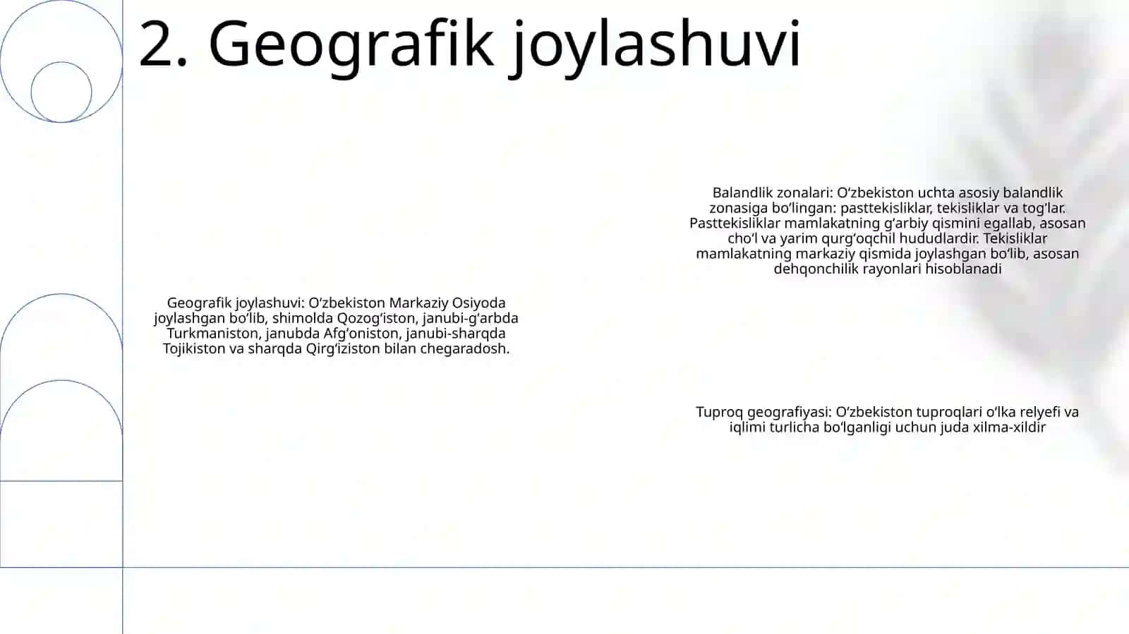 Ózbekistonda Balandlik Mintaqasini Tuproqlari Joylashuvi Geografiyasi 3
