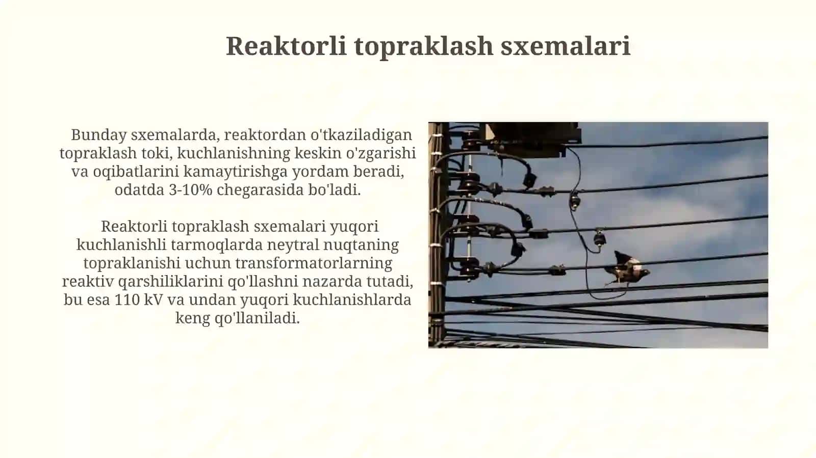 Reaktorli topraklash sxemalari 3