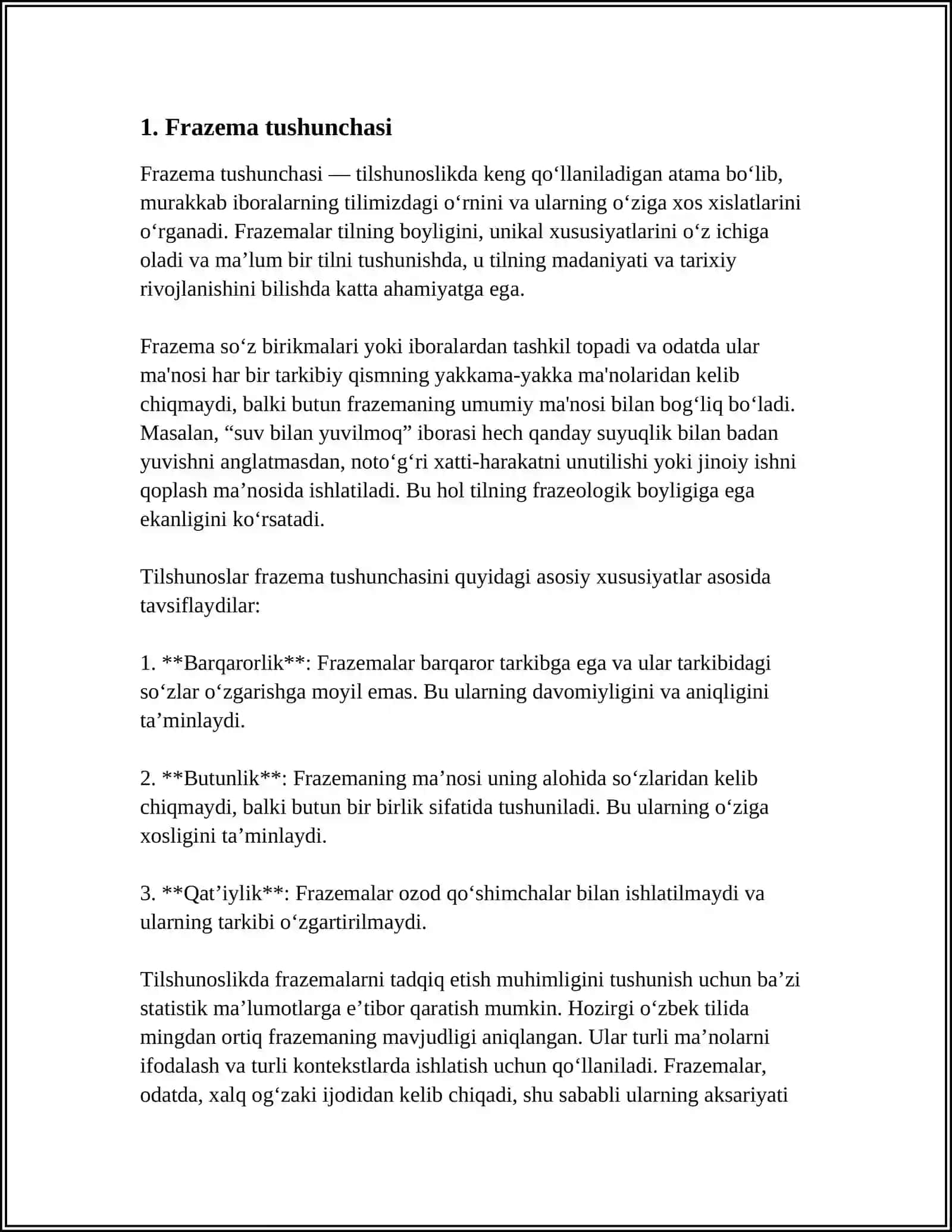 FREZALOGIYA. FEZALOGIYA EKVIVALENTLIK HODISASI 3