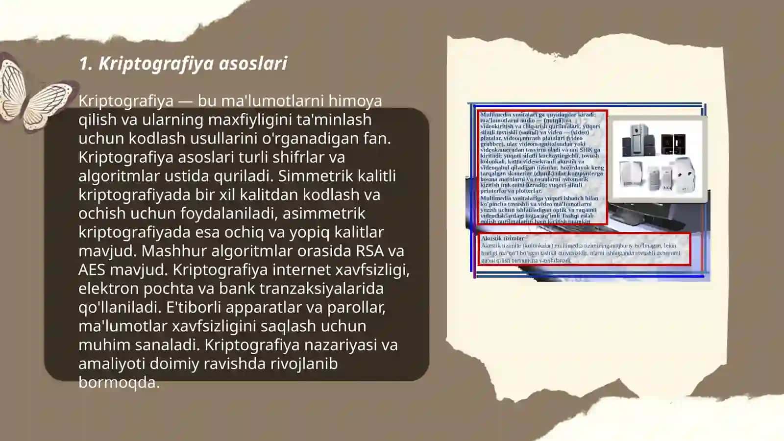 Axborot xavfsizligi va axborotlarni himoyalash usullari 3