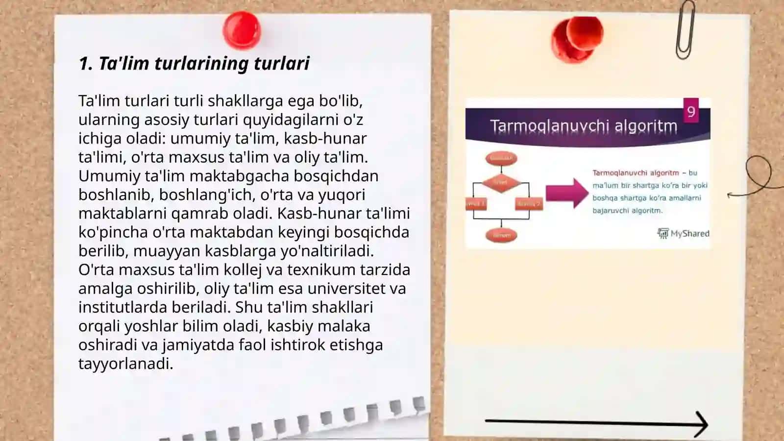 Taʼlim turlari va ta'limni tashkil etish shakllari 3