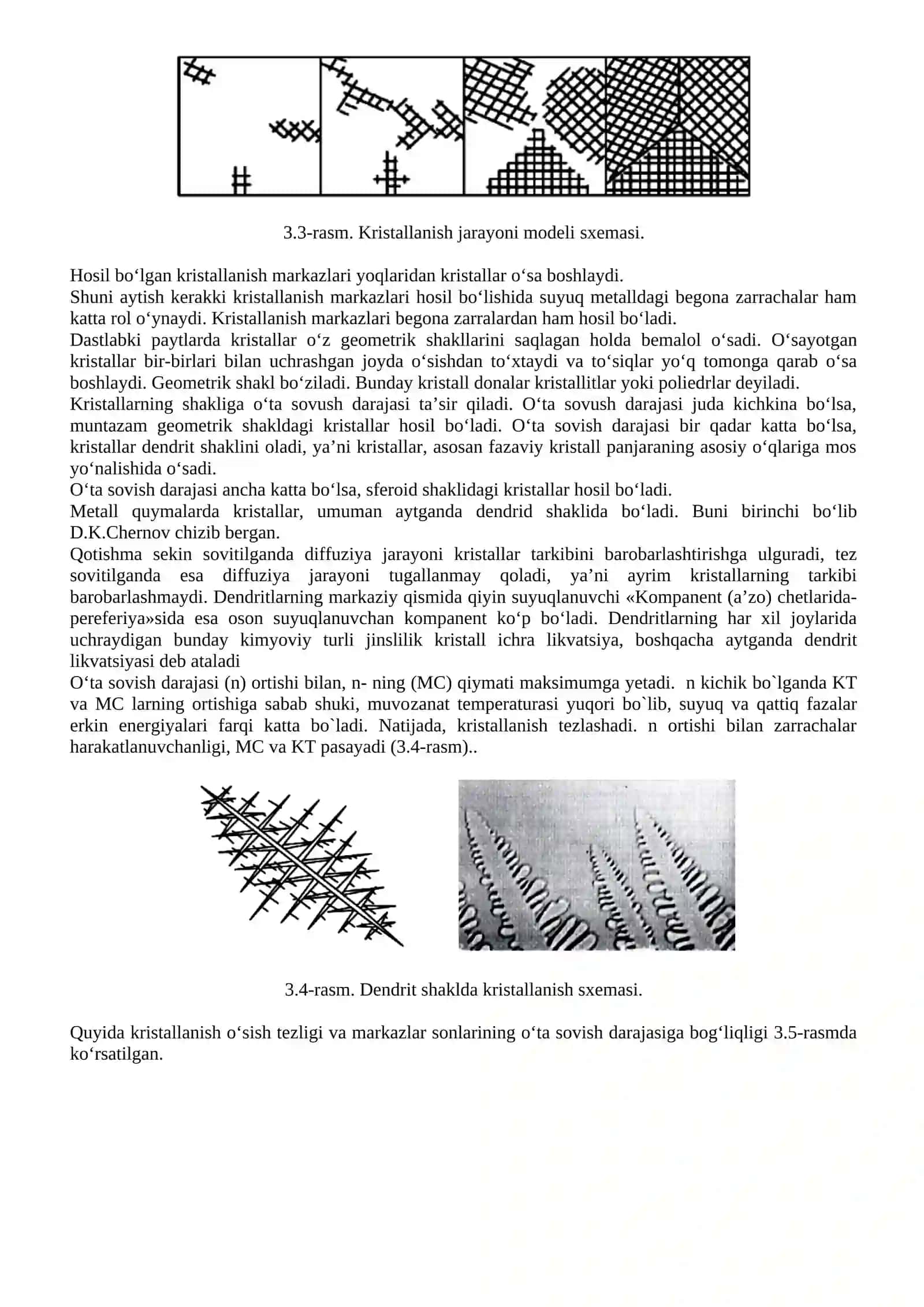 Metallar strukturasi 3