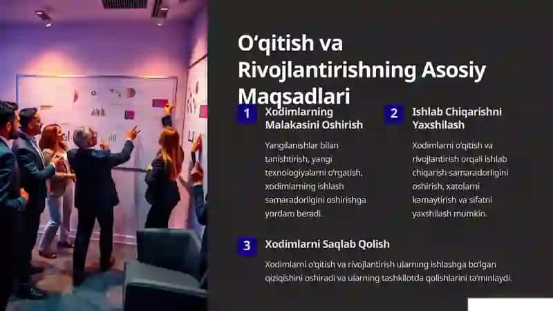 Xodimlarni Oʻqitish va Rivojlantirishning Ahamiyati 3