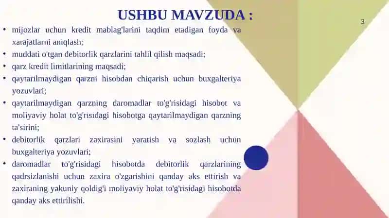 Ushbu mavzuda 3