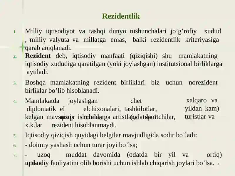 Milliy hisoblar tizimi 3