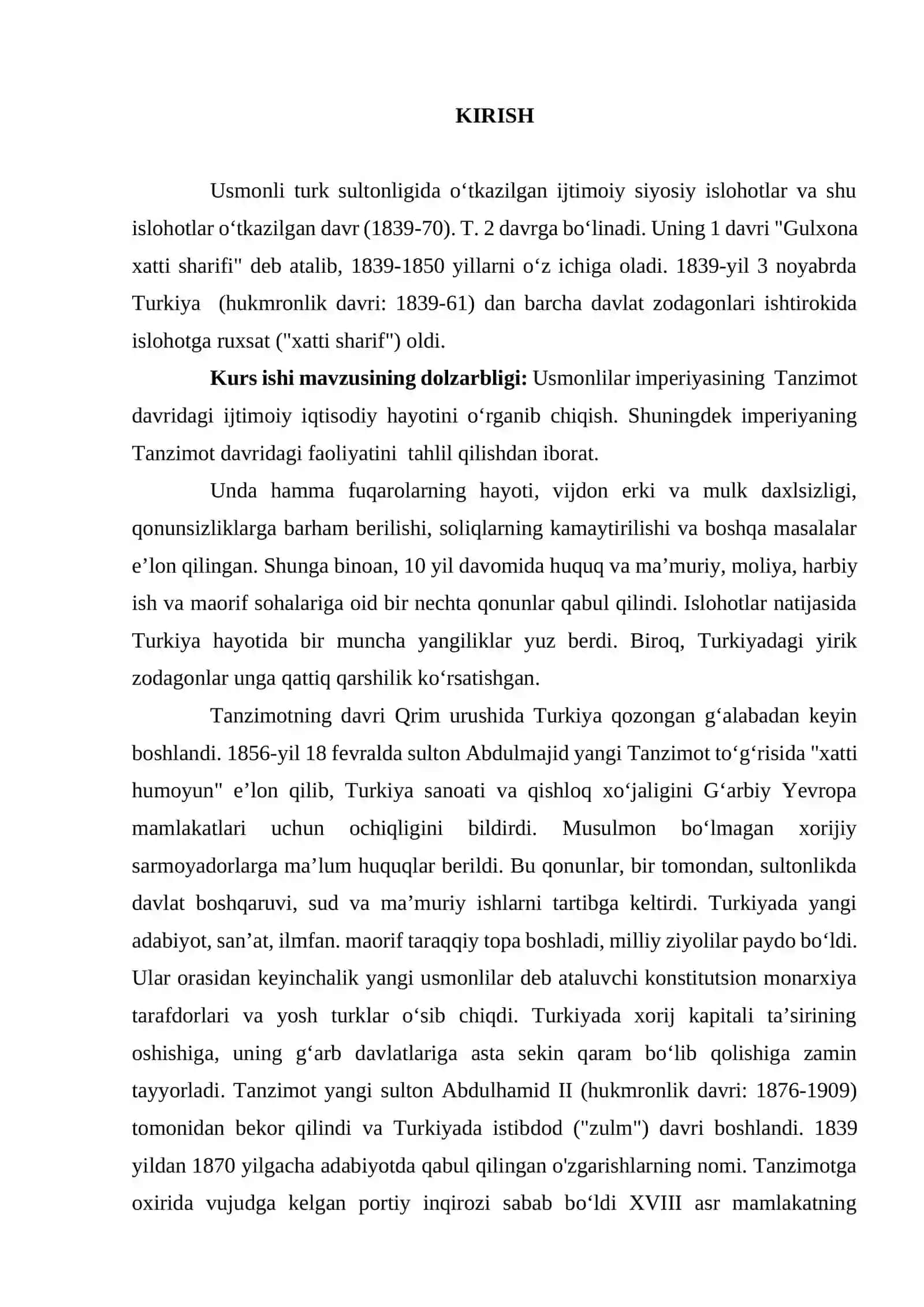 USMONLILAR IMPERIYASI TANZIMOT DAVRIDA 3