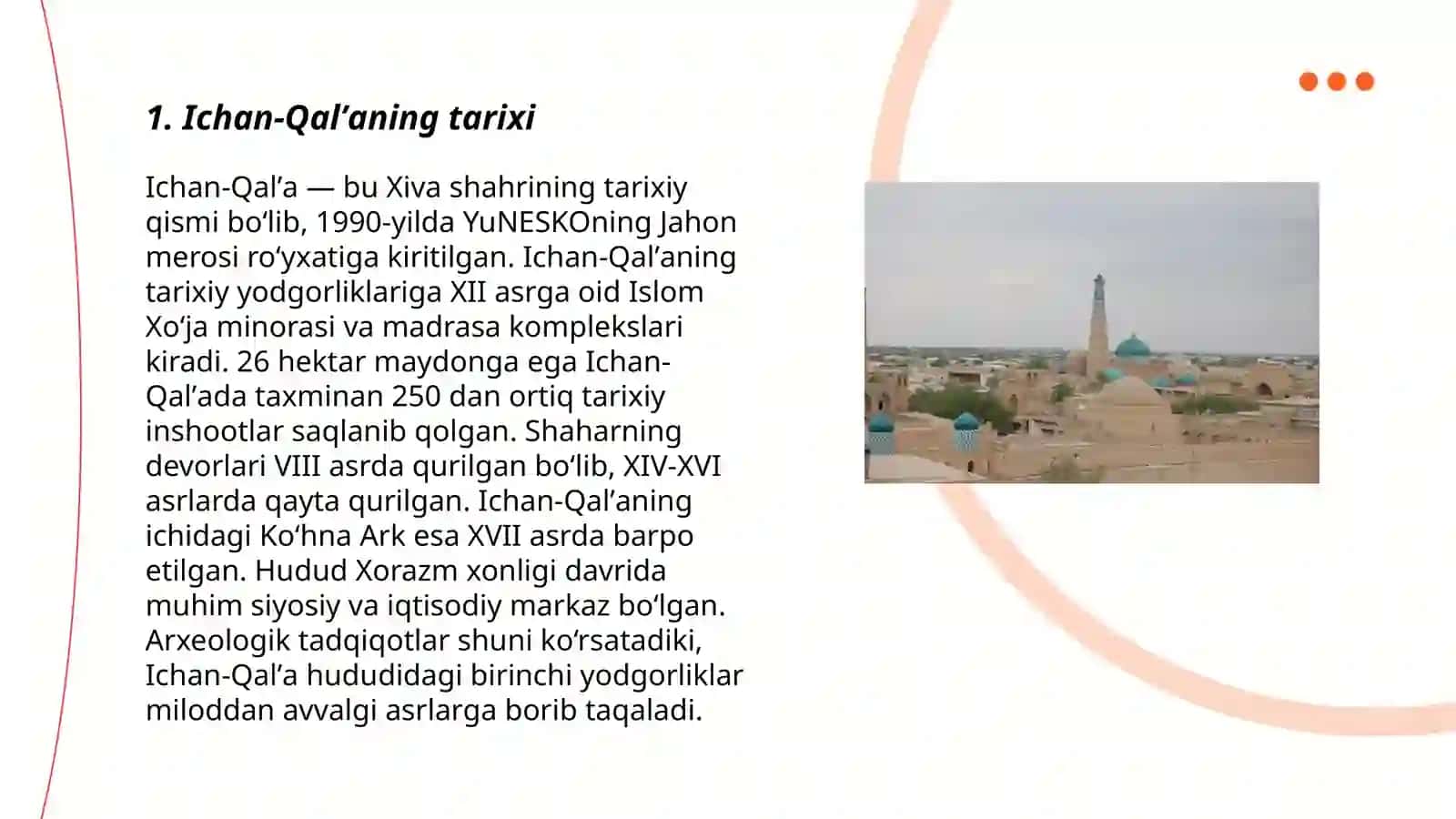 Ichan-Qalʼa majmuasi 3