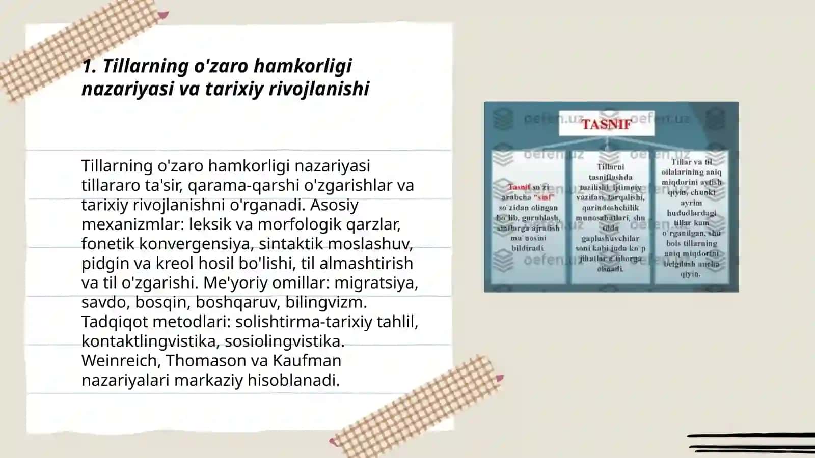 Tillarning o'zaro hamkorligi va rivojlanish qonuniyatlari 3
