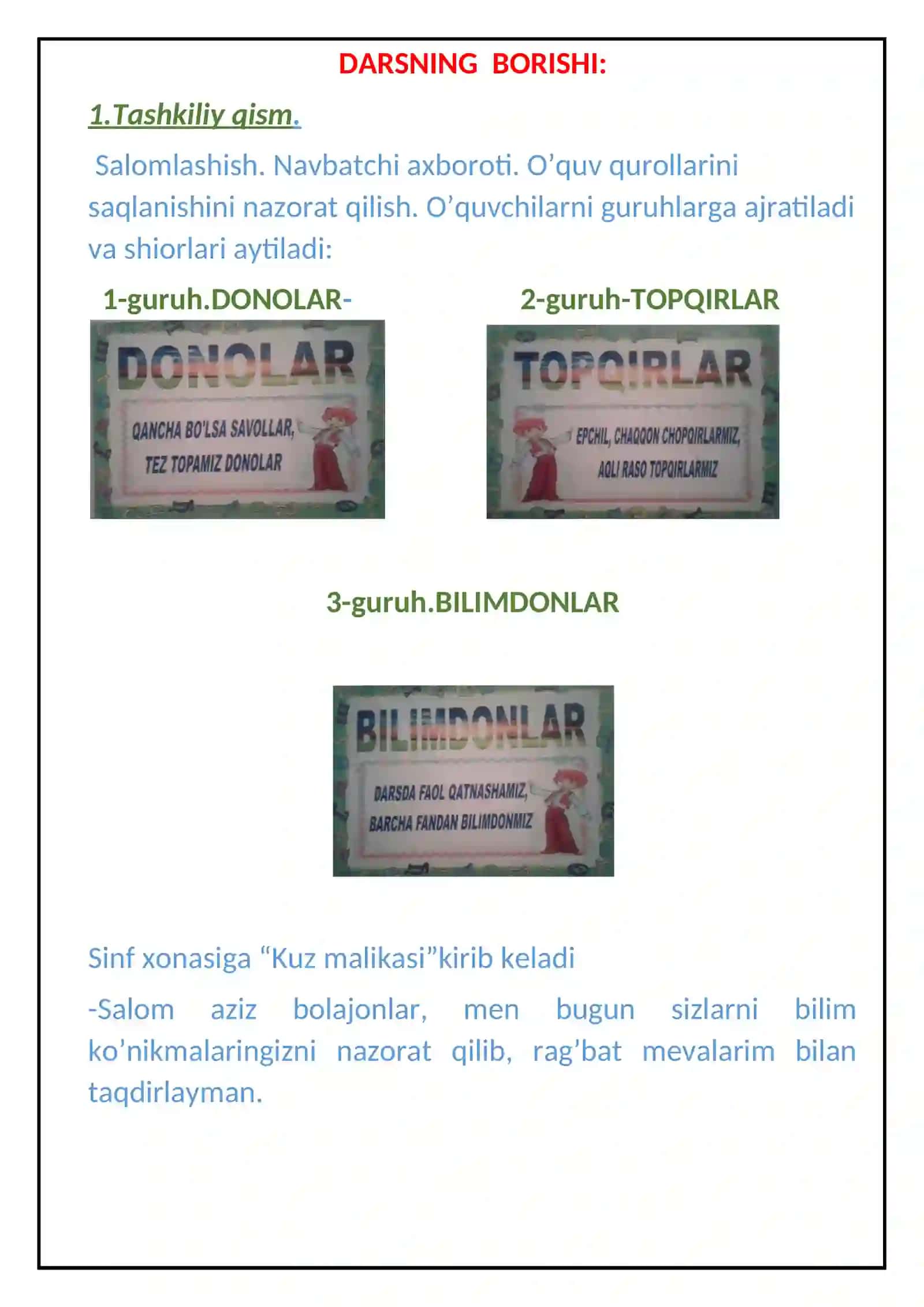 4-sinf O'zbek tili dars ishlanma. Buyruq mayli fe'llari 3