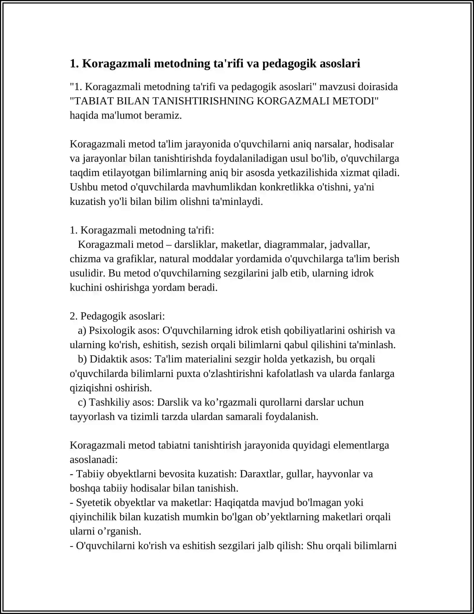 TABIAT BILAN TANISHTIRISHNING KORGAZMALI METODI 3