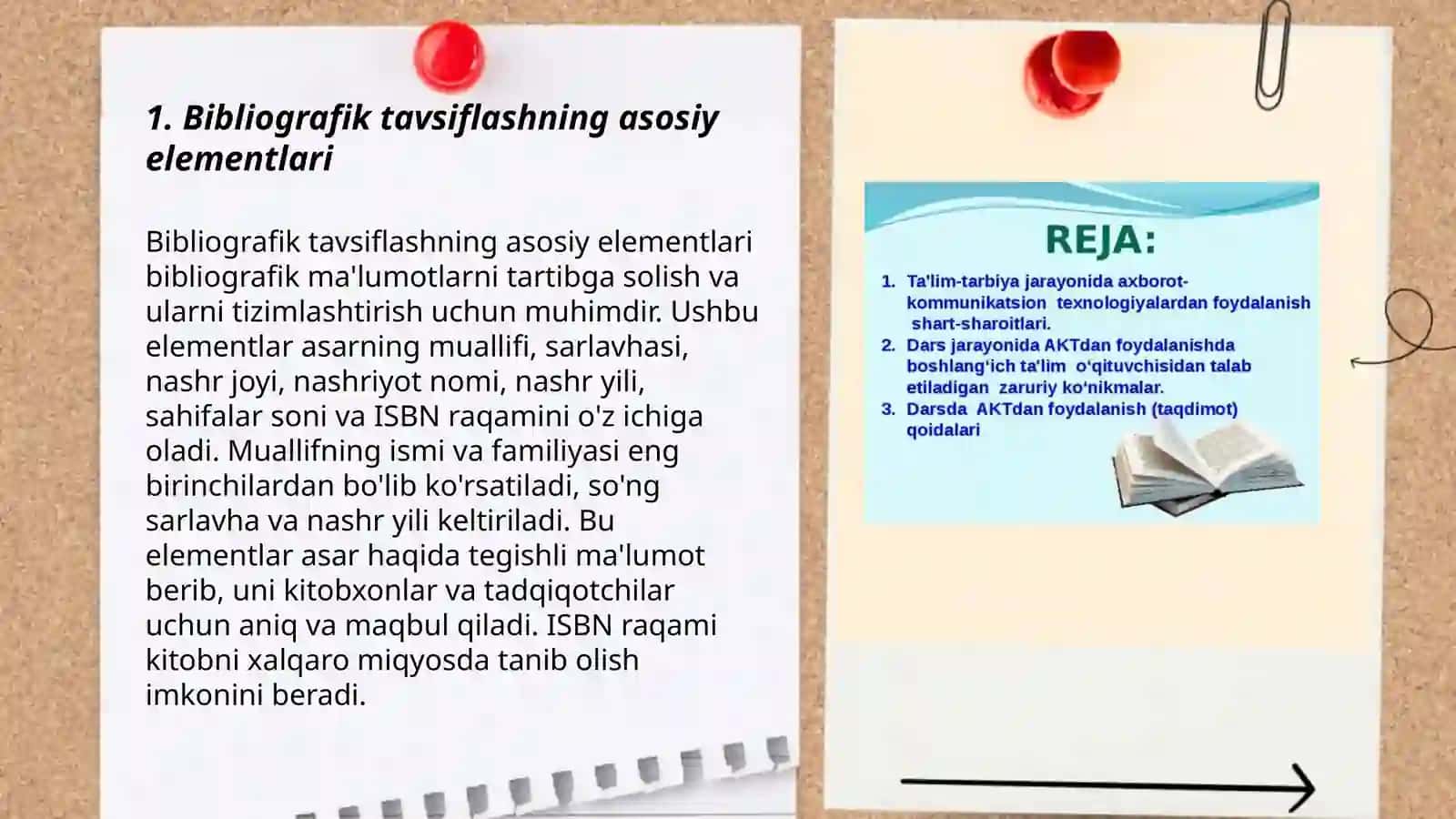 Bibliografik tavsiflash elementlari va ulardan foydalanish 3