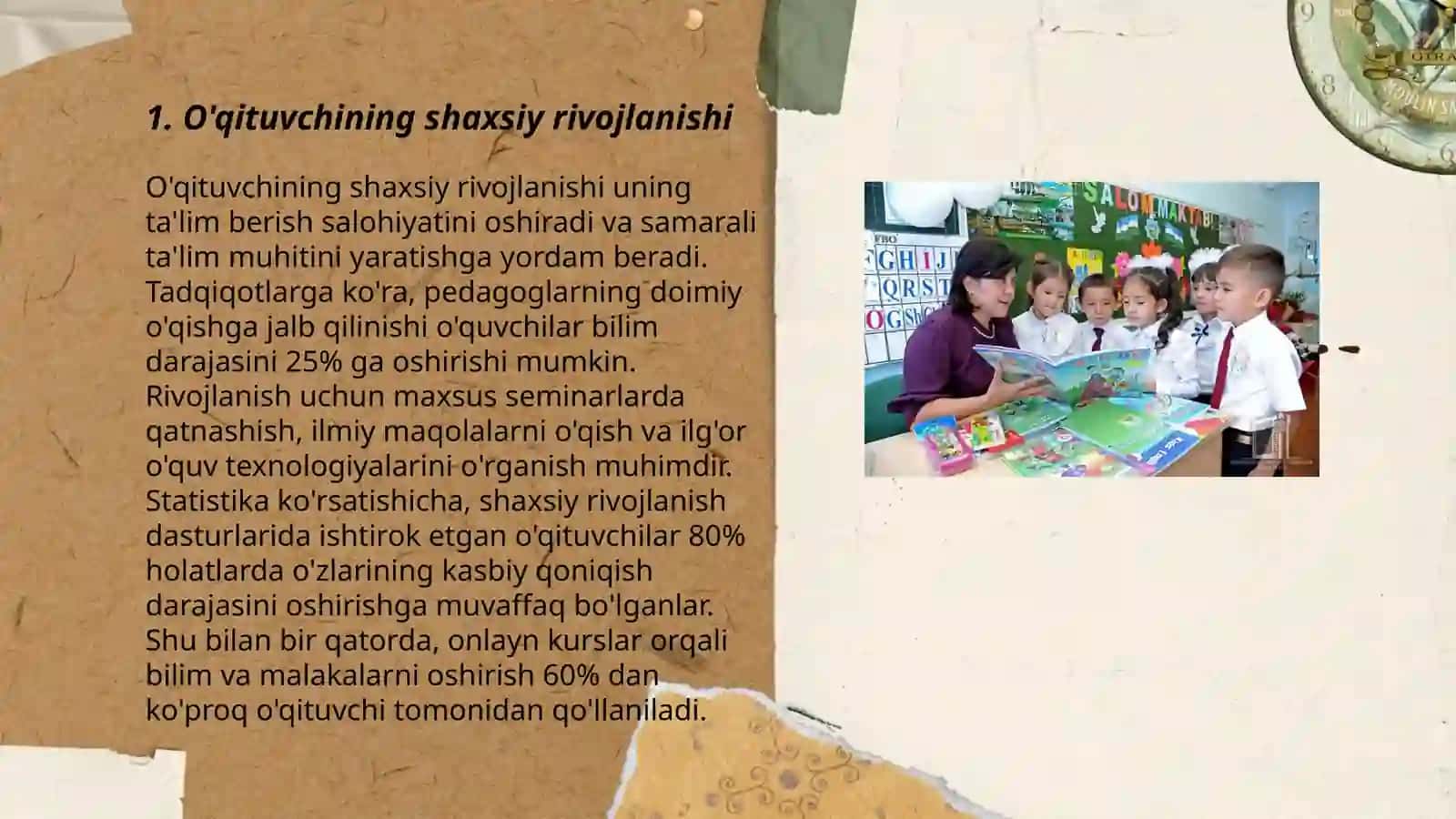 O‘zimizdan boshlaymiz o‘qituvchilarga tavsiyalar 3