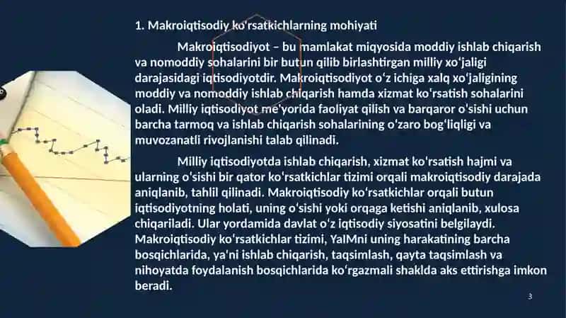 Asosiym iqtisodiyot ko'rsatkichlari 3