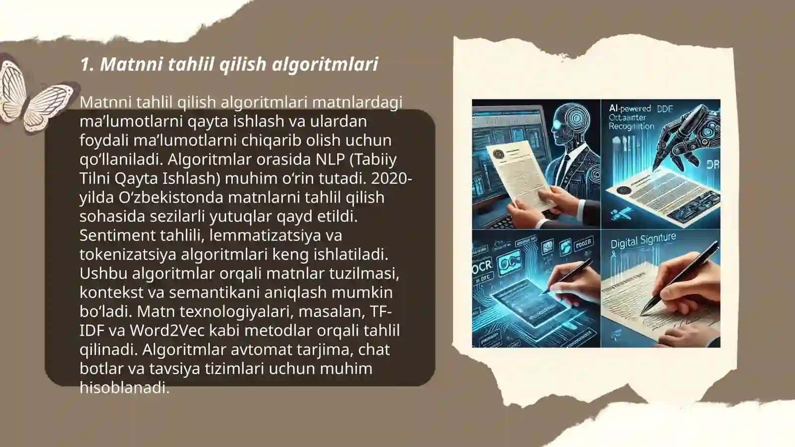 Matnni tahlil qilish algoritmlari 3
