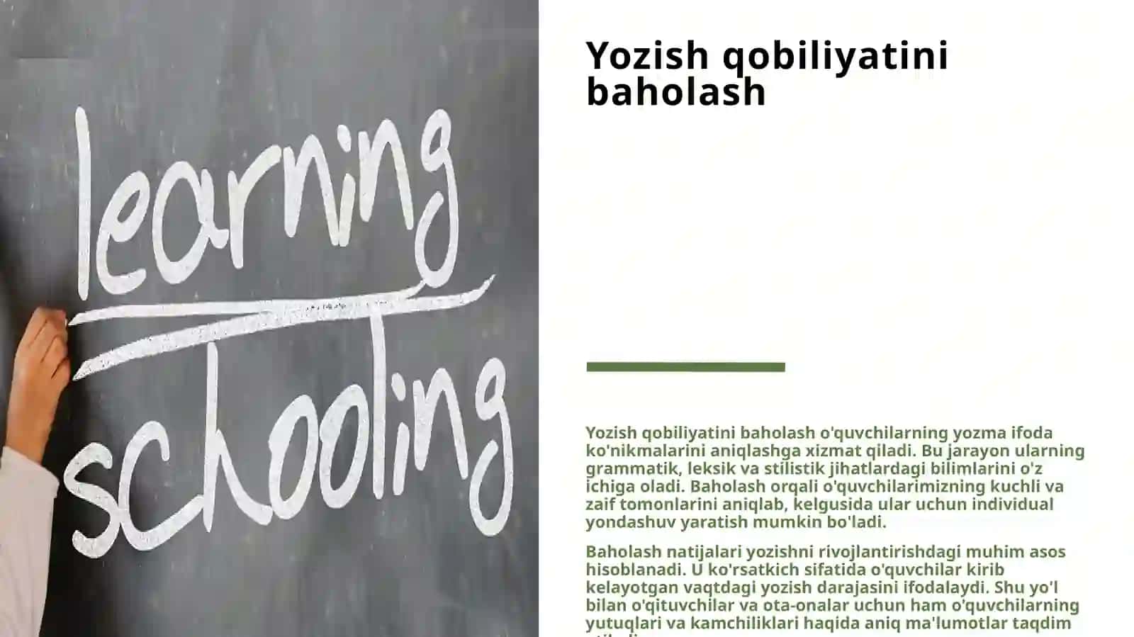 O'QUVCHILARGA UY INSHOLARI YOZISHNI O'RGATISH YO'LLARI 3