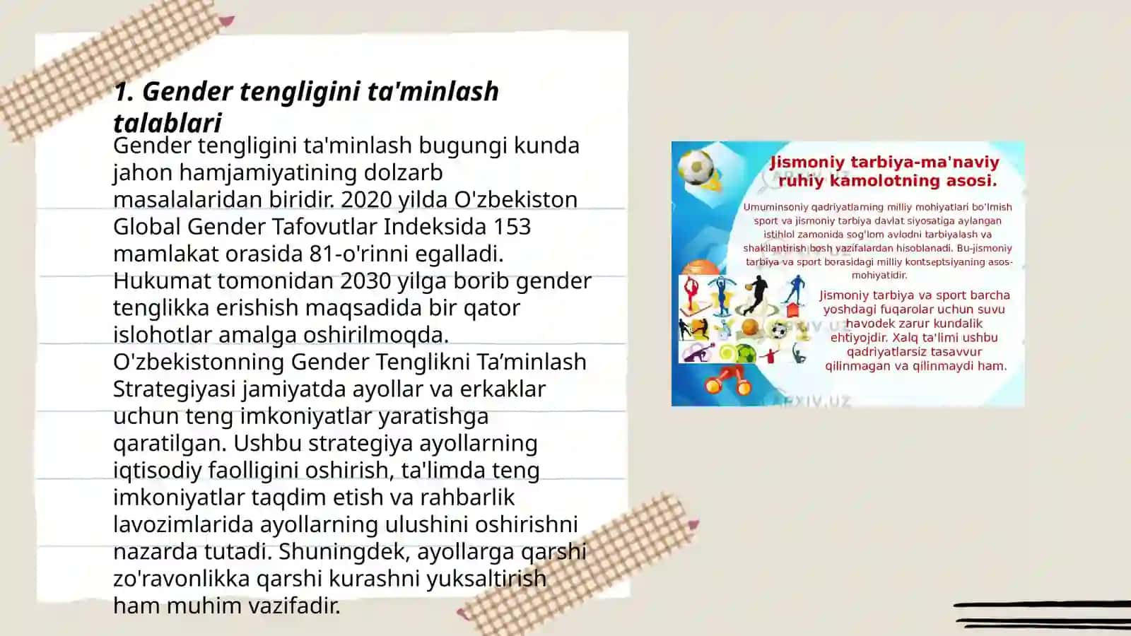Gender tarbiya usullari 3