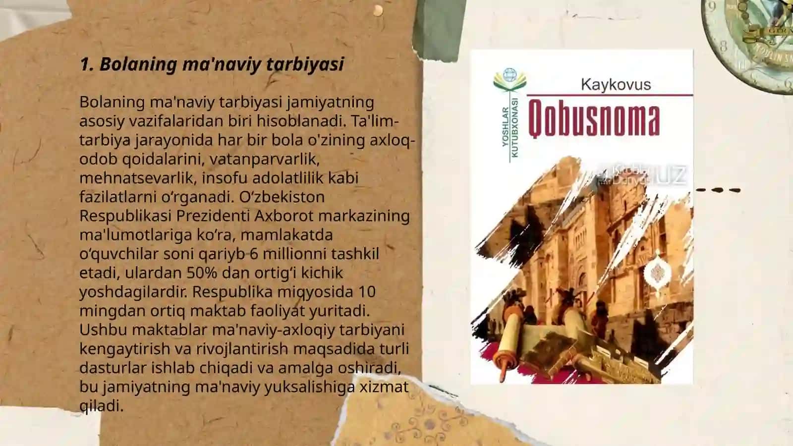Bolaning ma'naviy tarbiyasi 3