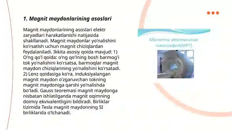 Magnit-rezonans tomografiyaning fizik asoslari 3