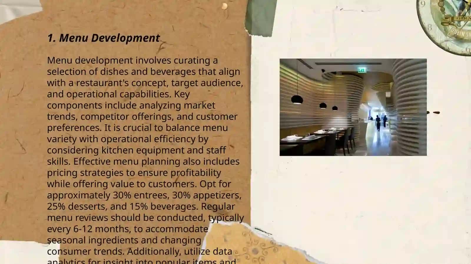 Menu Development 3