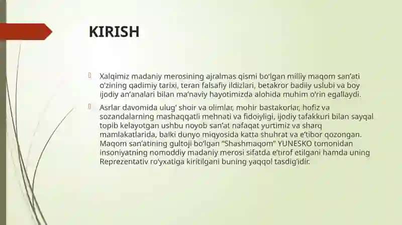 XORAZM TANBUR CHIZIG'I 3