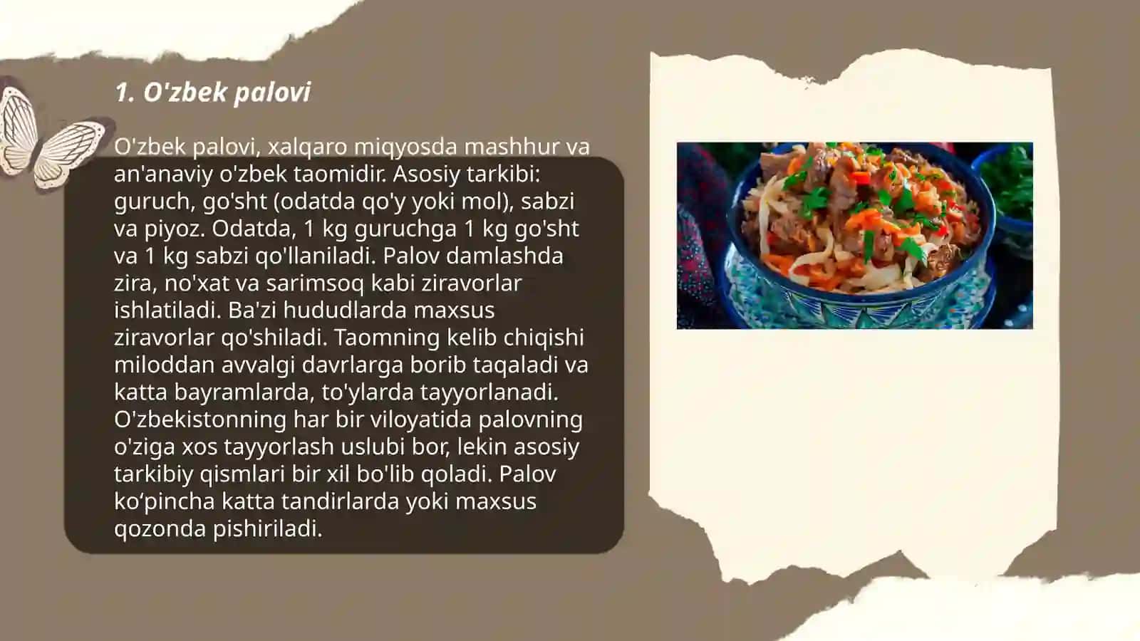 O'zbek palovi 3