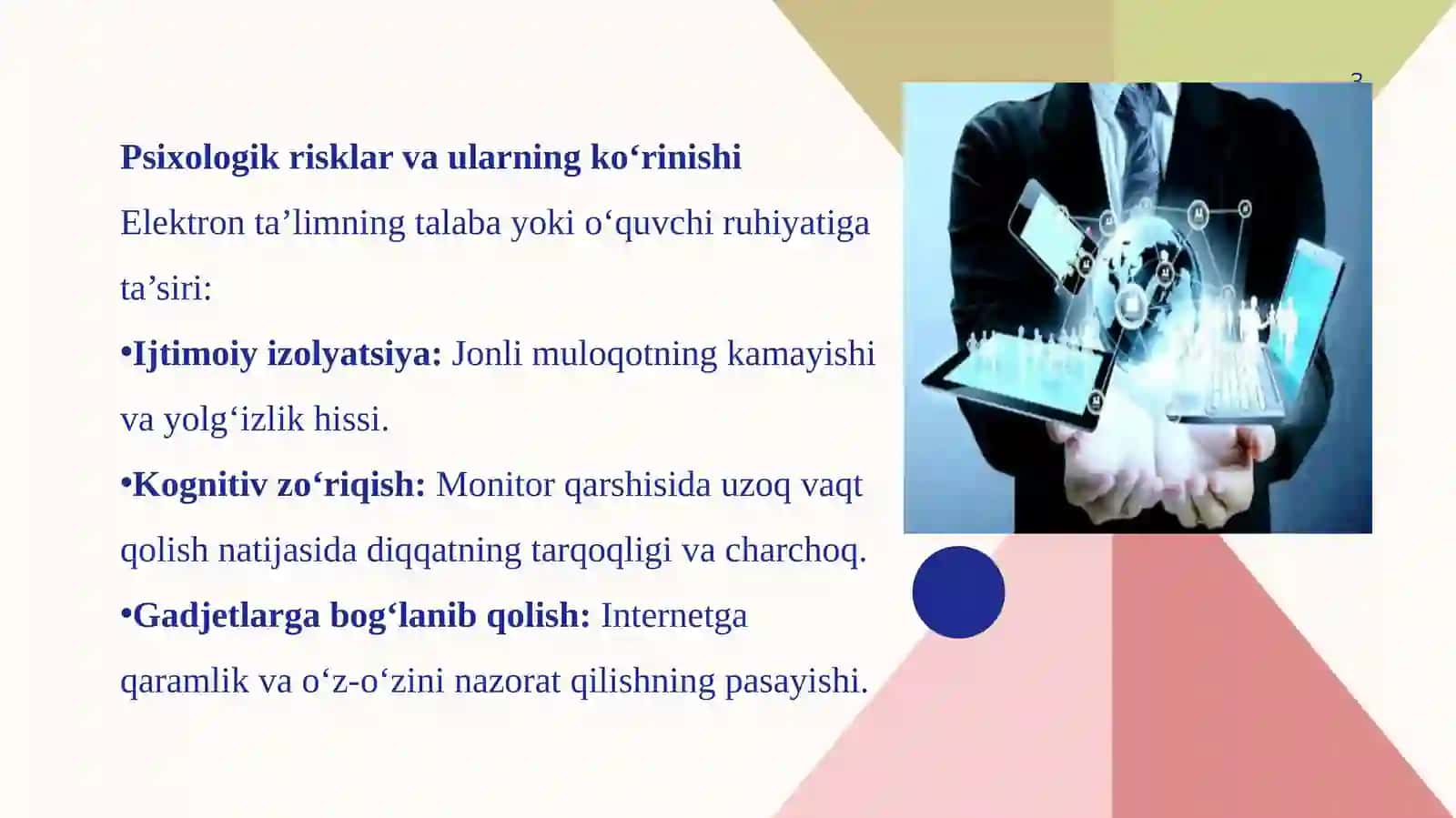 Ta’limni axborotlashtirish sharoitida pedagogik-psixologik risklarni boshqarish 3