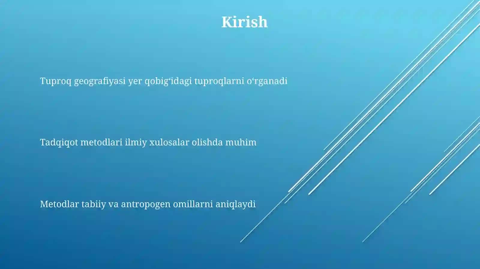 Tuproqlar geografiyasida tadqiqot metodlari 3