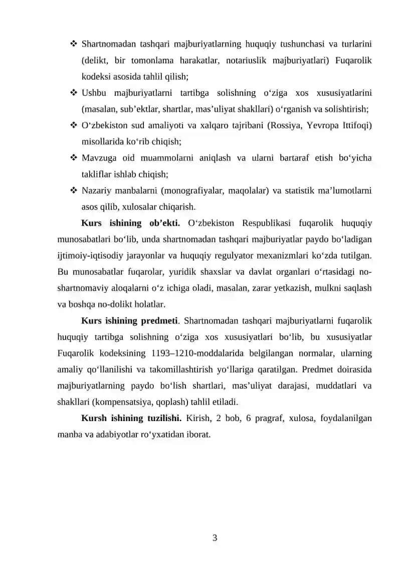 SHARTNOMADAN TASHQARI MAJBURYATLARNI FUQAROLIK HUQUQIY TARTIBGA SOLISHNING OʻZIGA XOS XUSUSIYATLARI 3