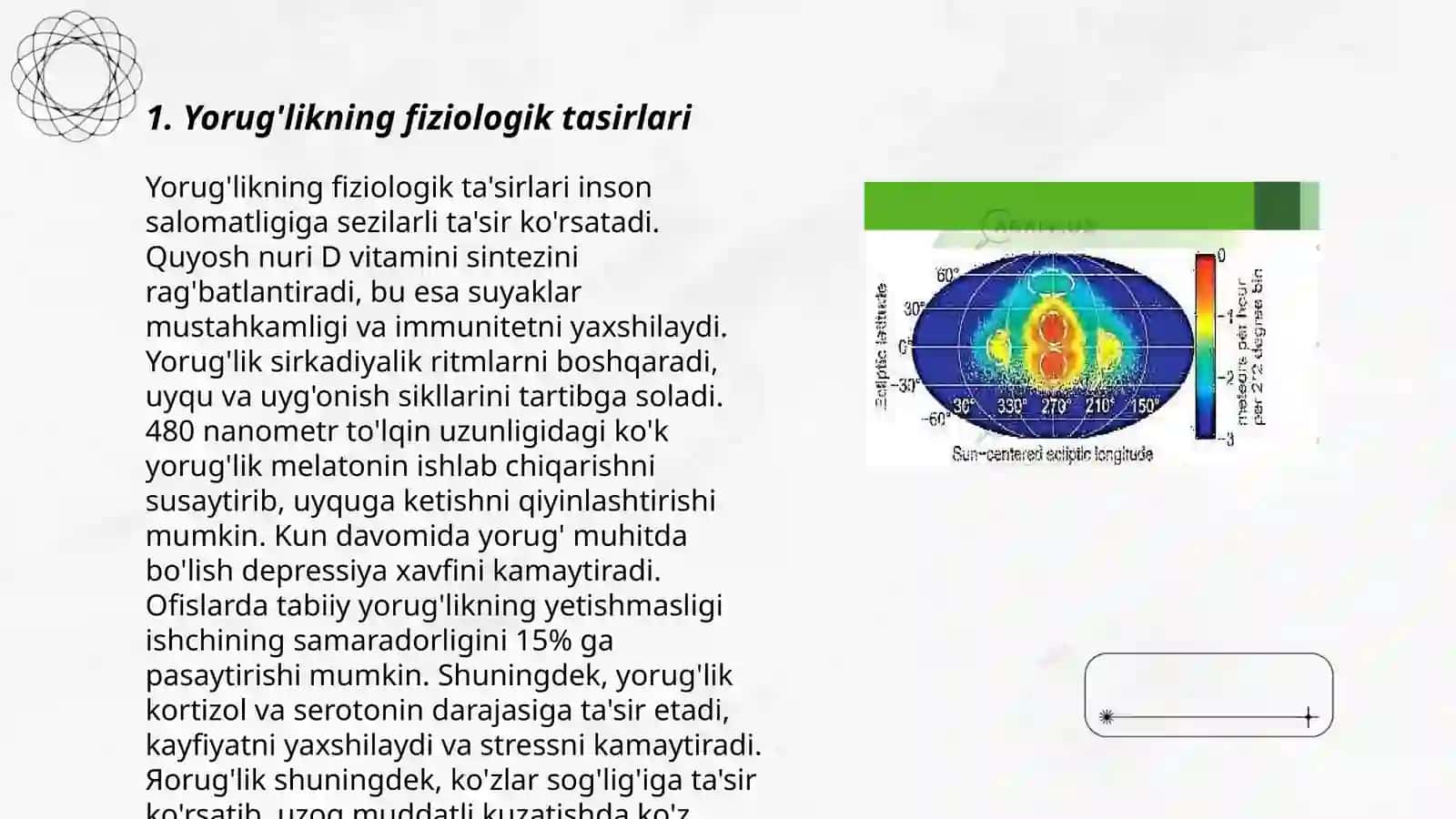 Yorug'likning fiziologik tasirlari 3
