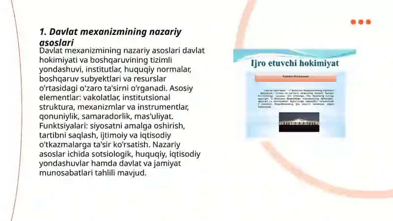 Davlat mexanizmi 3