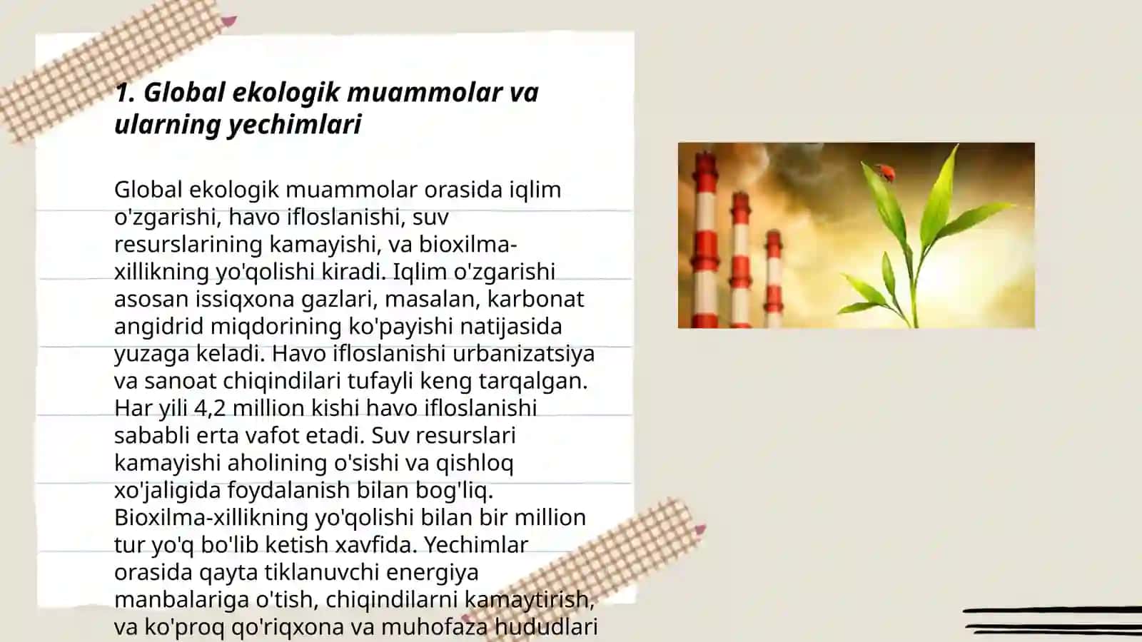 Xalqaro ekologik munosabat qoidalari va geografik xususiyatlari 3