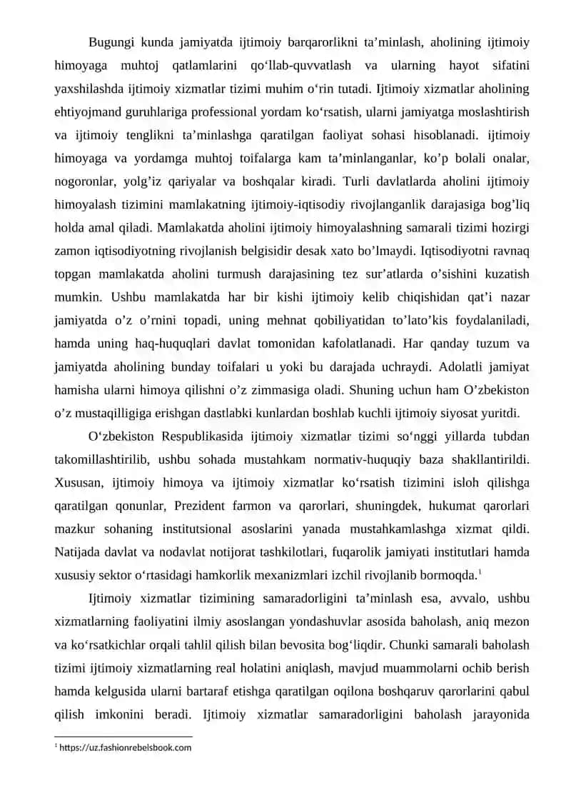 IJTIMOIY XIZMATLAR FAOLIYATINING NAZARIY-HUQUQIY ASOSLARI 3