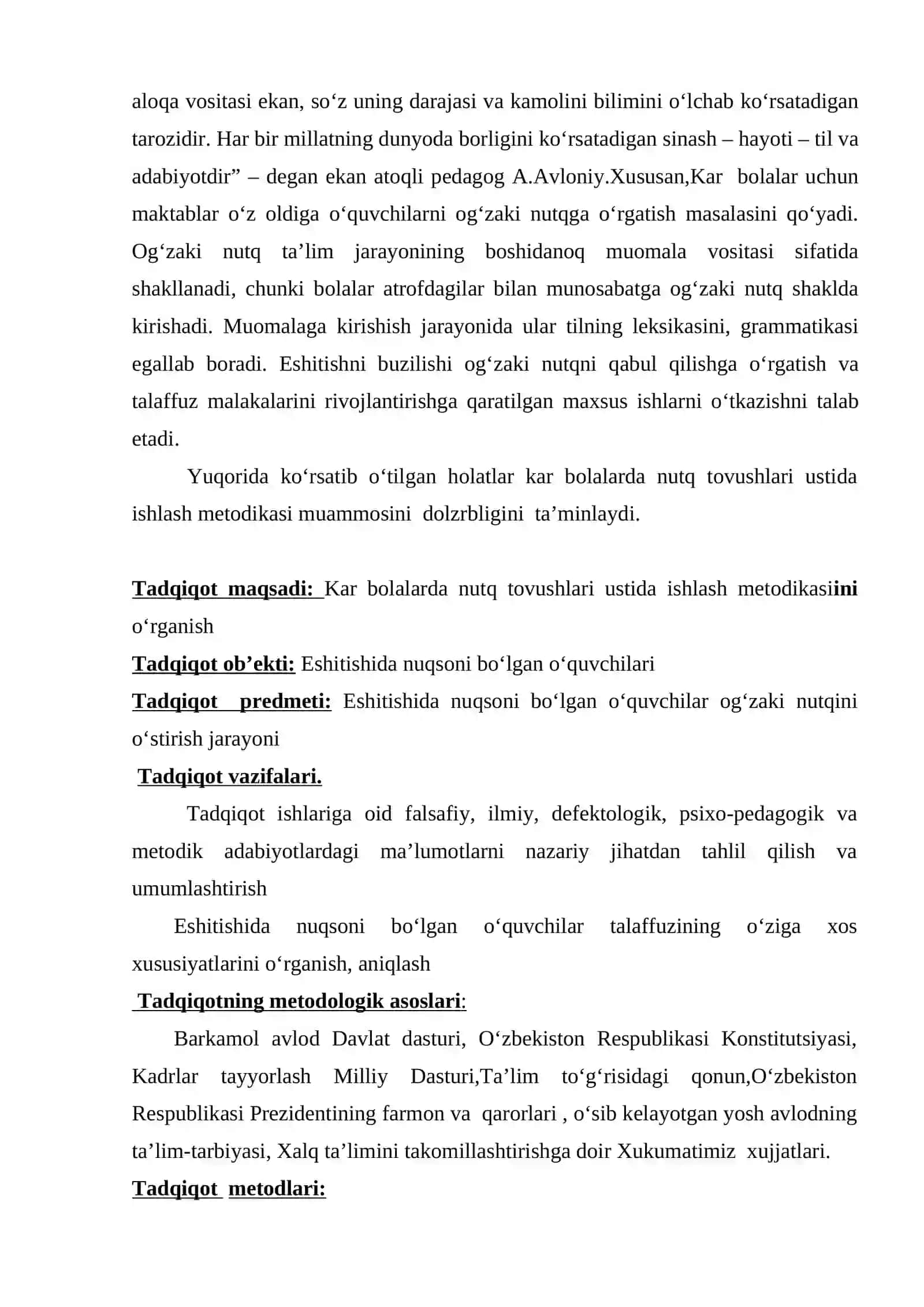 Кар болаларда талаффуз малакаларини шакллантириш устида ишлаш методикаси 3
