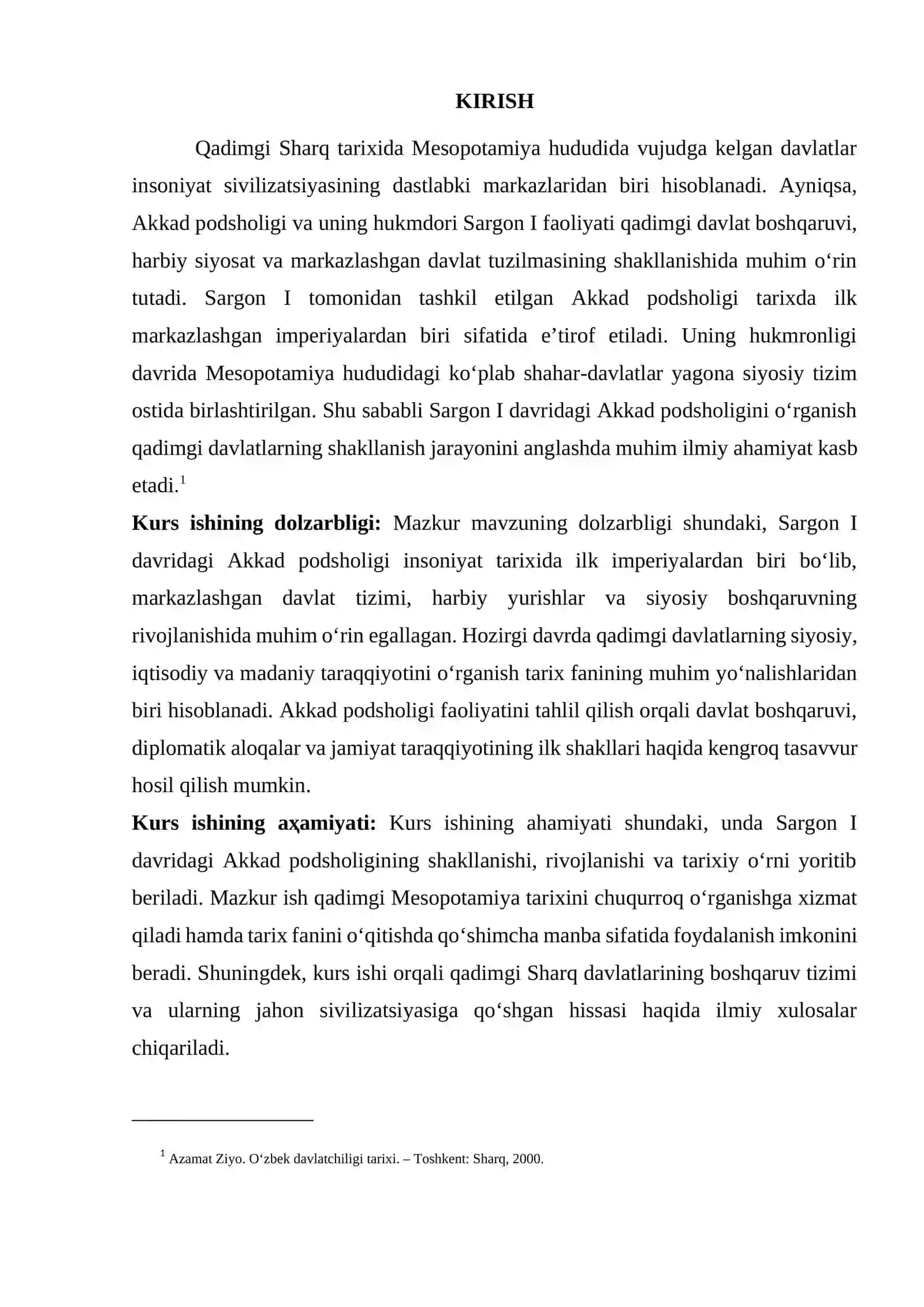 Sargon I davrida Akkad podshohligi 3