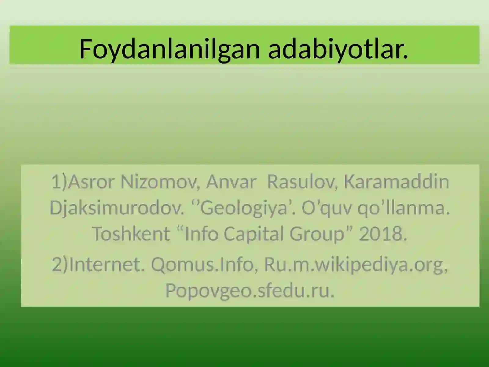MAGMATIZM JARAYONI 3