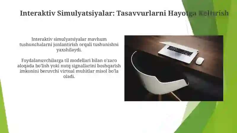 Interaktiv Simulyatsiyalar: Tasavvurlarni Hayotga Keltirish 3