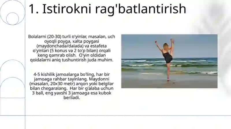 Harakatli oʻyinlarni tashkil qilish va oʻtkazish 3