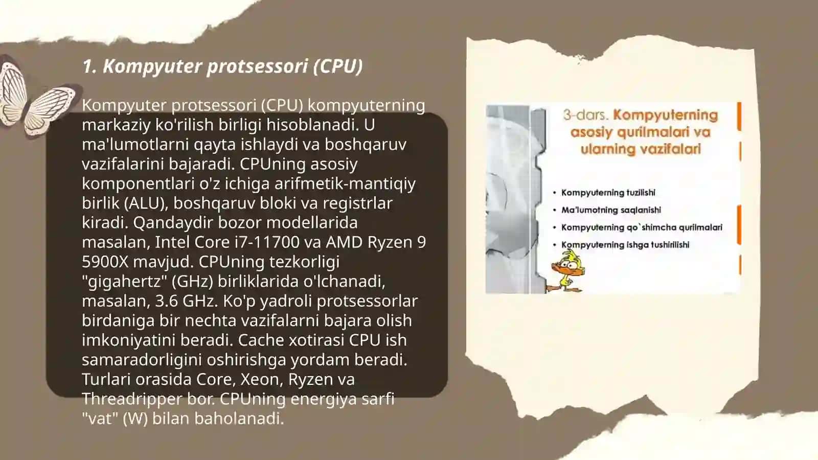 Kompyuterning asosiy qurilmalari va vazifalari 3
