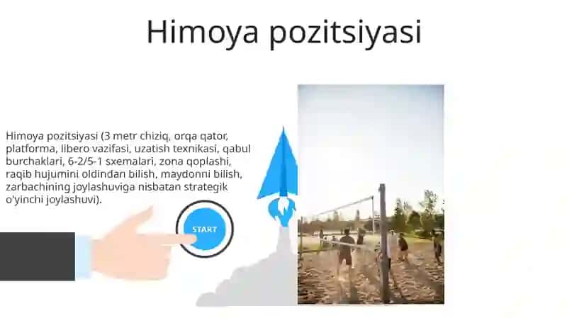 Voleybol oʻyini texnikasi va taktikasi 3