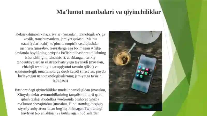 Ijtimoiy tarqaiyotni ilmiy prognozlash va futurologik nazariyalar 3