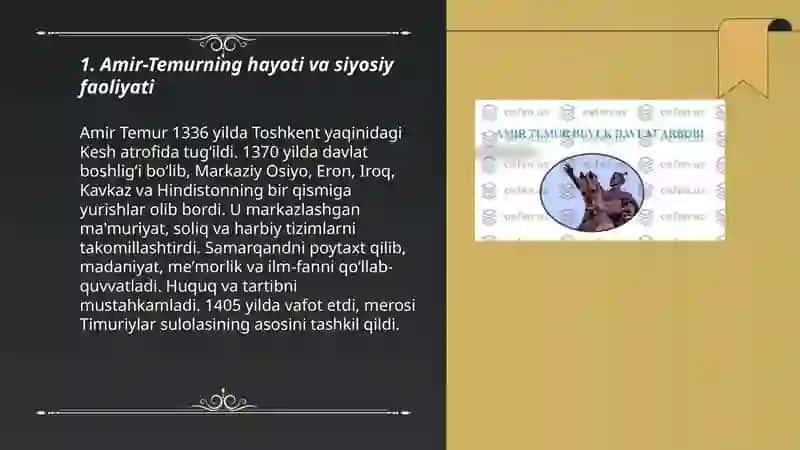 Amir-Temur buyuk davlat arbobi 3