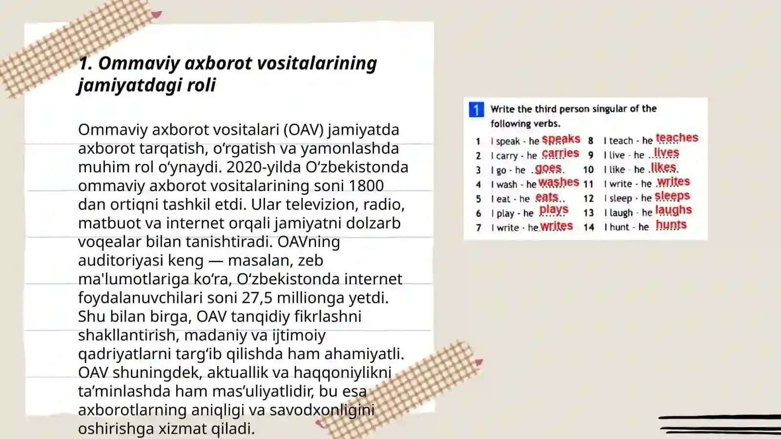 Ommaviy axborot vositalarining jamiyatdagi roli 3