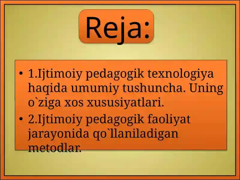 IJTIMOIY-PЕDAGOGIK FAOLIYAT MЕTODIKASI VA TЕXNOLOGIYASI 3