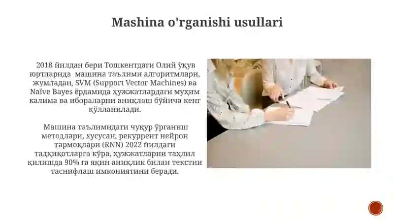 Mashina o'rganishi usullari 3