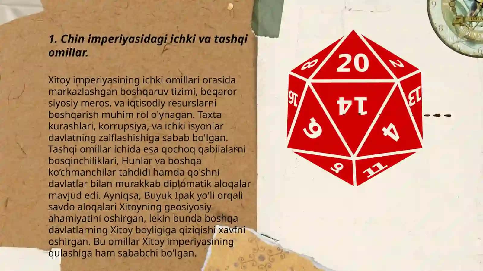 Xitoy qo'zg'olon va urushlar davrida 3