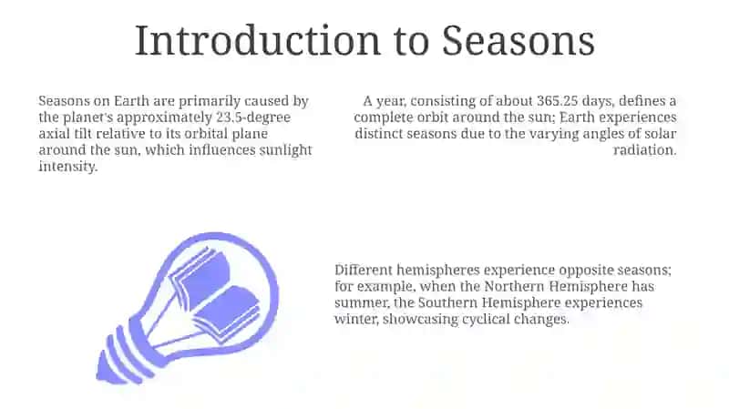 The Science of Seasons 3