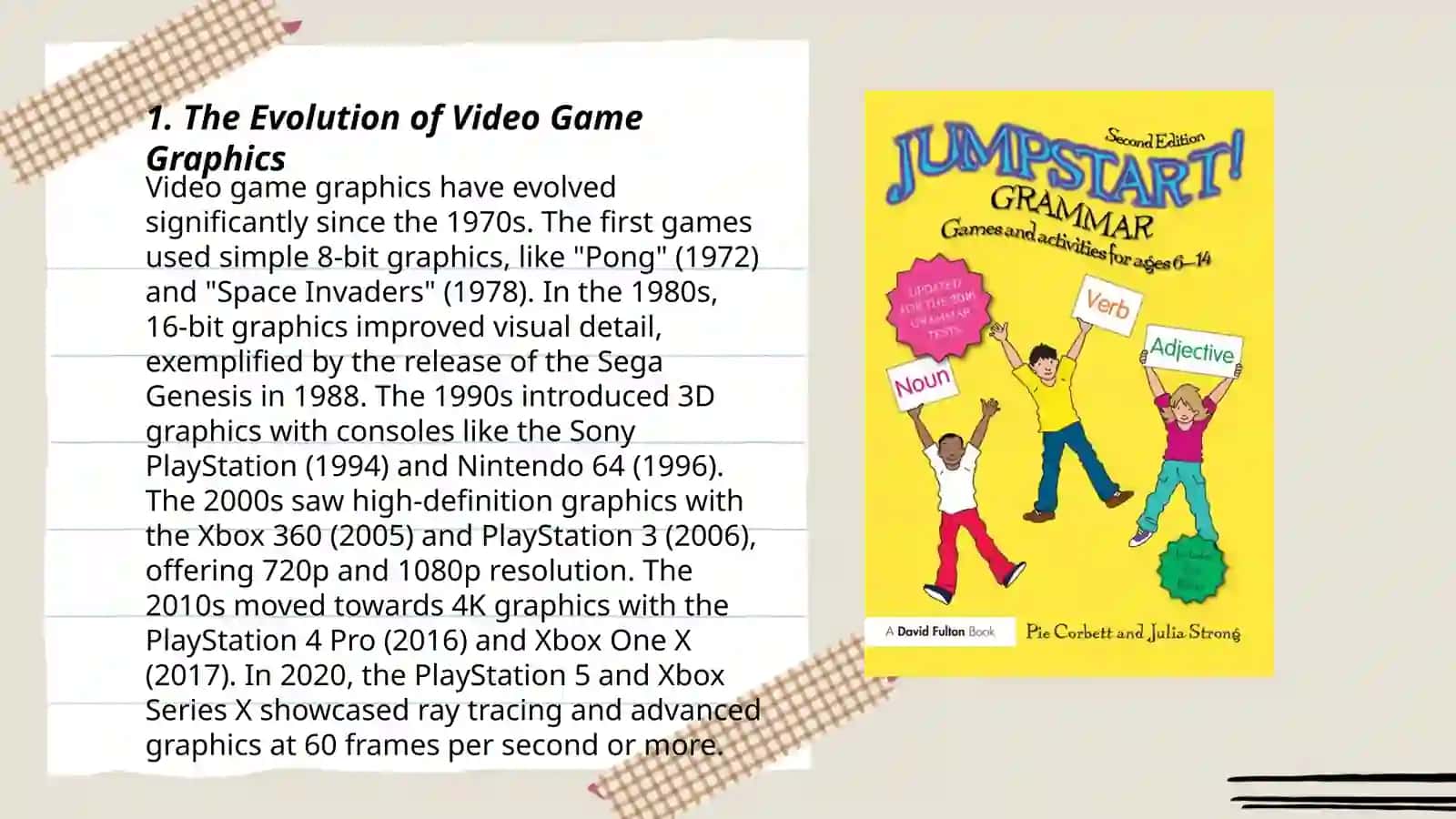The Evolution of Video Game Graphics 3