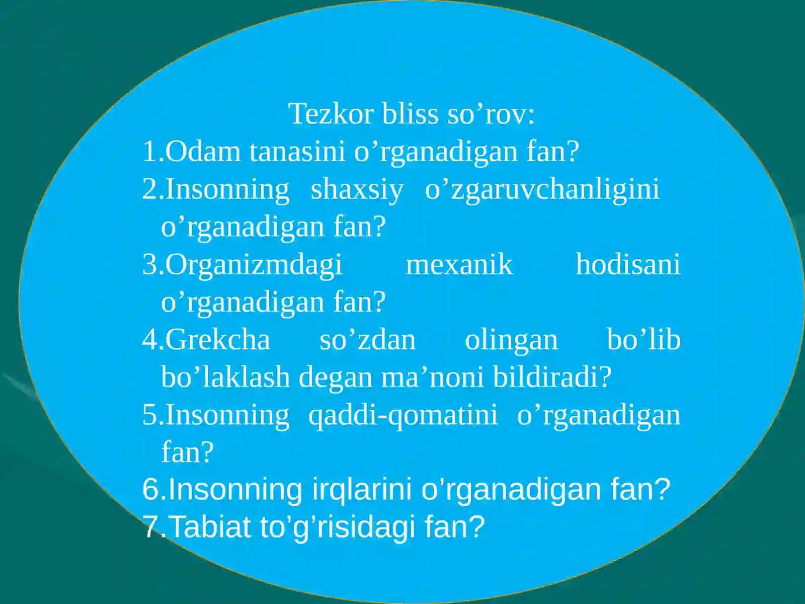 SKELET VA UNING VAZIFASI TO‘G‘RISIDA UMUMIY TUSHUNCHA 3