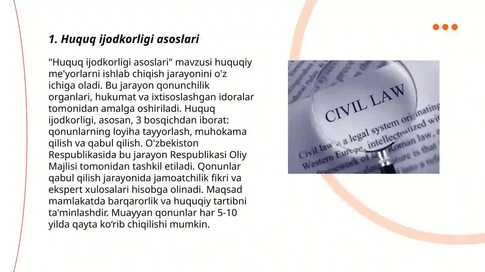 Huquq ijodkorligi 3